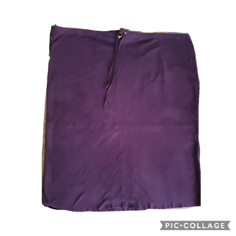 Vintage Max Studio Suede Skirt L